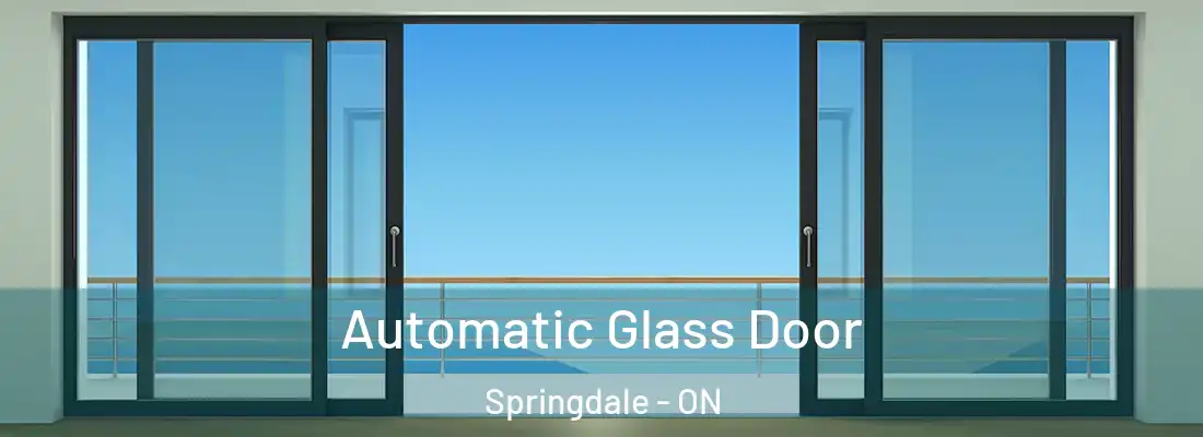  Automatic Glass Door Springdale - ON