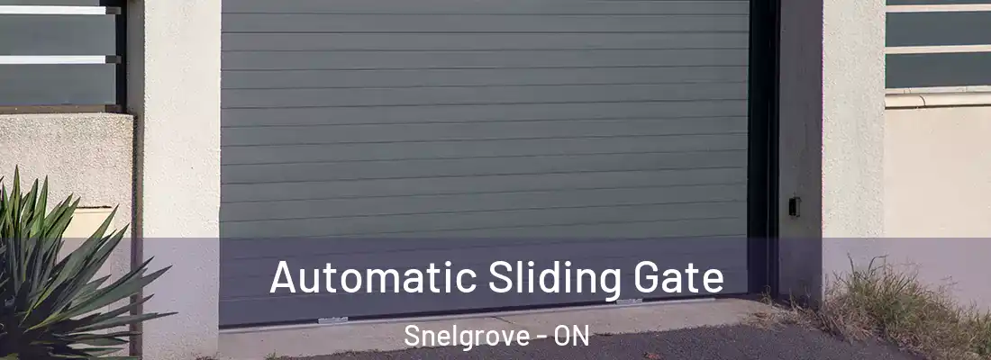  Automatic Sliding Gate Snelgrove - ON
