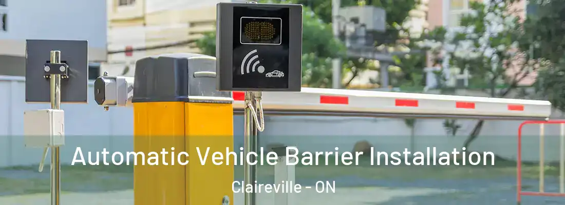  Automatic Vehicle Barrier Installation Claireville - ON