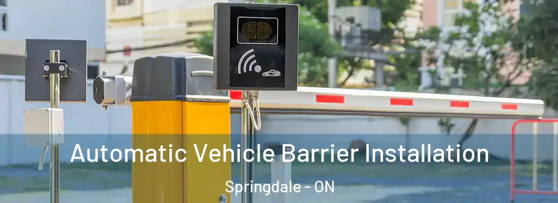  Automatic Vehicle Barrier Installation Springdale - ON