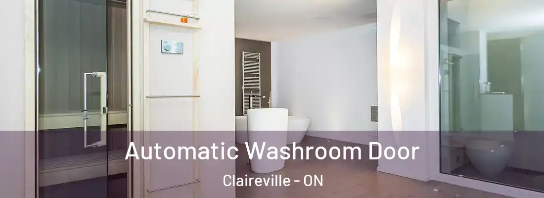  Automatic Washroom Door Claireville - ON