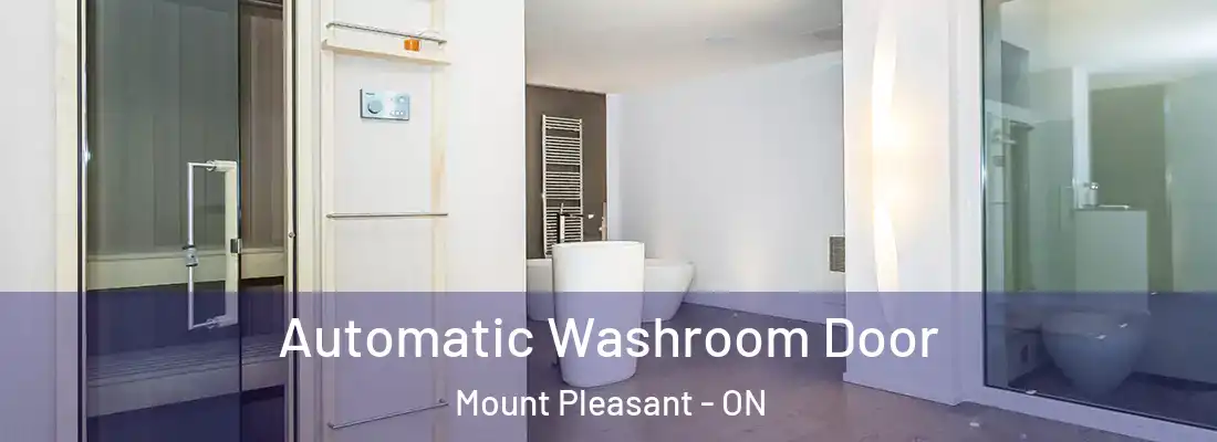  Automatic Washroom Door Mount Pleasant - ON