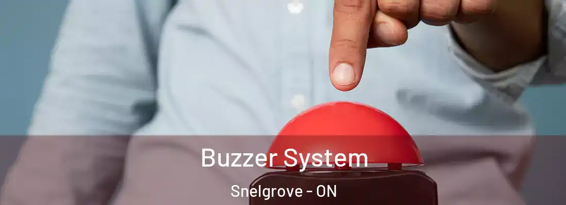  Buzzer System Snelgrove - ON