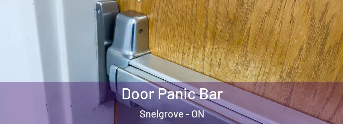  Door Panic Bar Snelgrove - ON