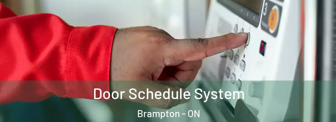  Door Schedule System Brampton - ON