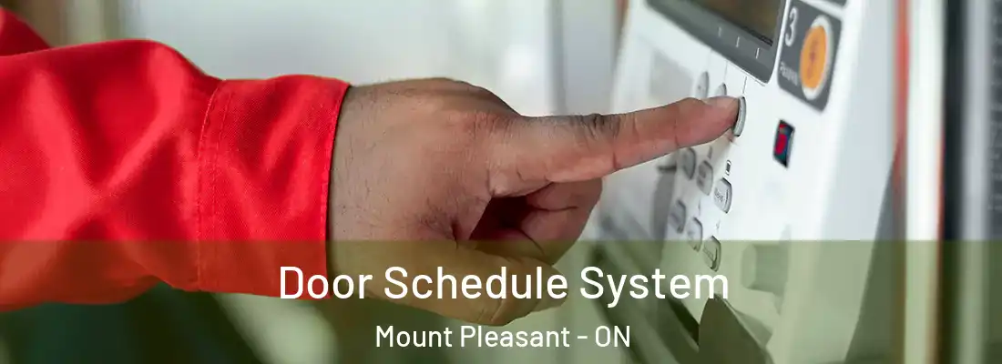  Door Schedule System Mount Pleasant - ON