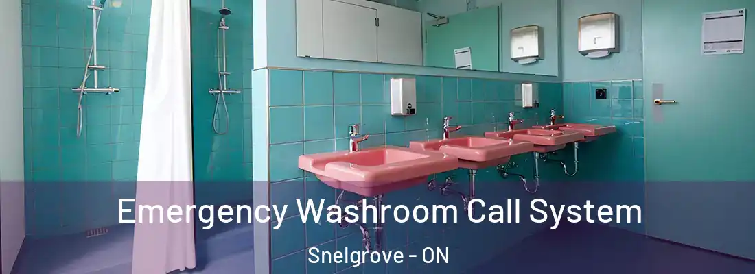  Emergency Washroom Call System Snelgrove - ON