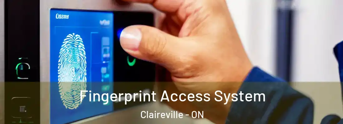  Fingerprint Access System Claireville - ON
