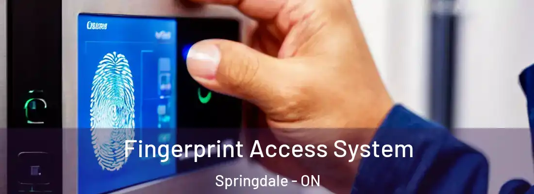 Fingerprint Access System Springdale - ON