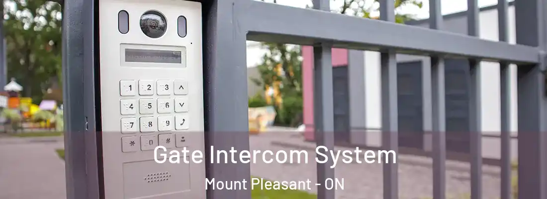  Gate Intercom System Mount Pleasant - ON
