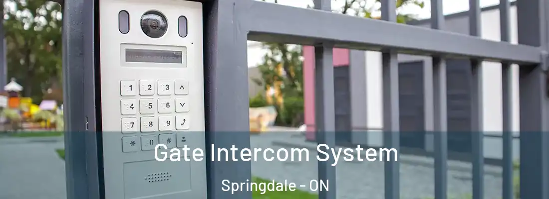  Gate Intercom System Springdale - ON