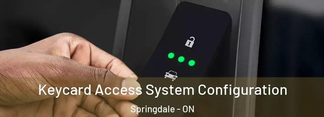  Keycard Access System Configuration Springdale - ON
