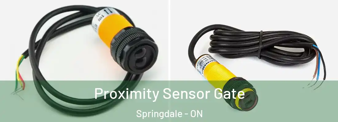  Proximity Sensor Gate Springdale - ON