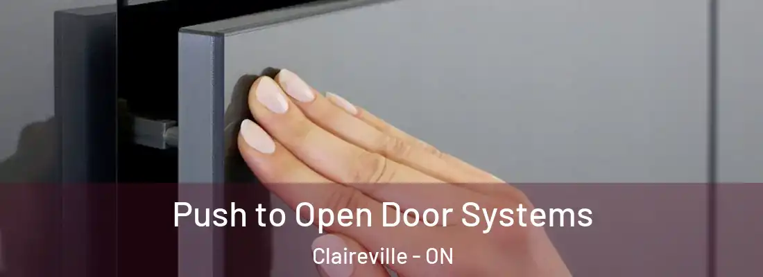  Push to Open Door Systems Claireville - ON
