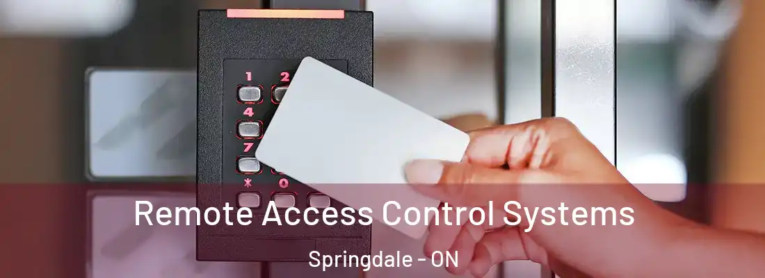  Remote Access Control Systems Springdale - ON
