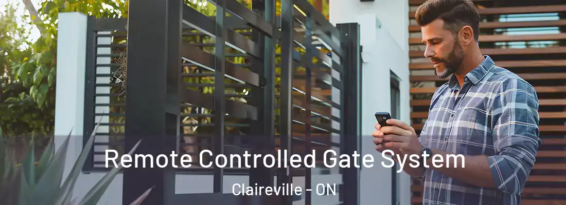  Remote Controlled Gate System Claireville - ON