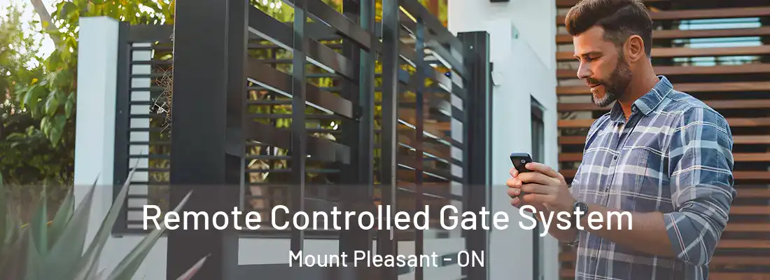 Remote Controlled Gate System Mount Pleasant - ON