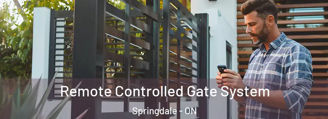  Remote Controlled Gate System Springdale - ON