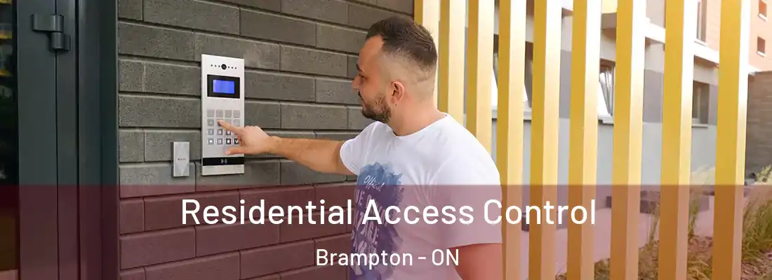  Residential Access Control Brampton - ON