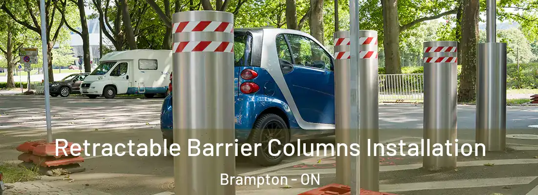  Retractable Barrier Columns Installation Brampton - ON