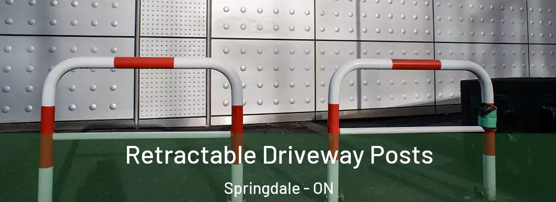  Retractable Driveway Posts Springdale - ON