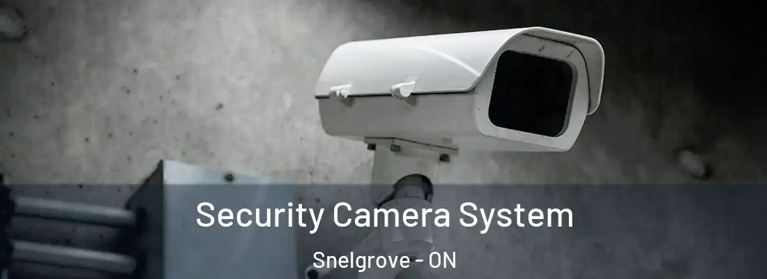  Security Camera System Snelgrove - ON