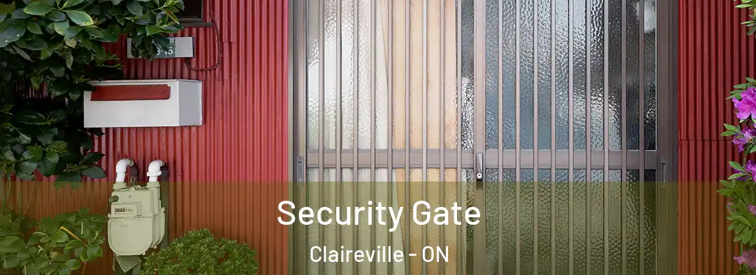  Security Gate Claireville - ON