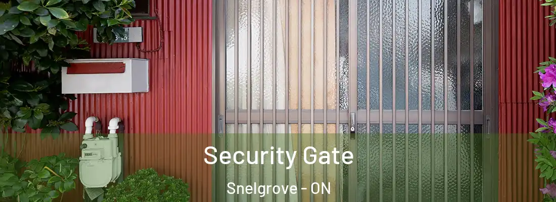  Security Gate Snelgrove - ON