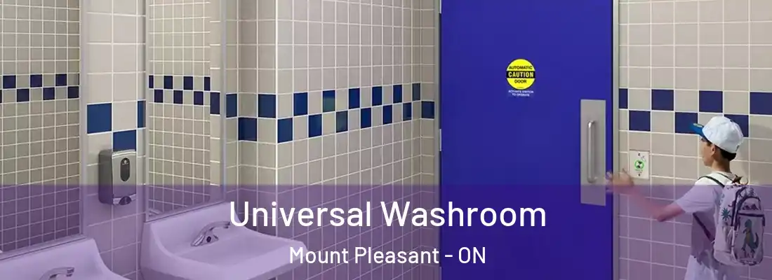  Universal Washroom Mount Pleasant - ON