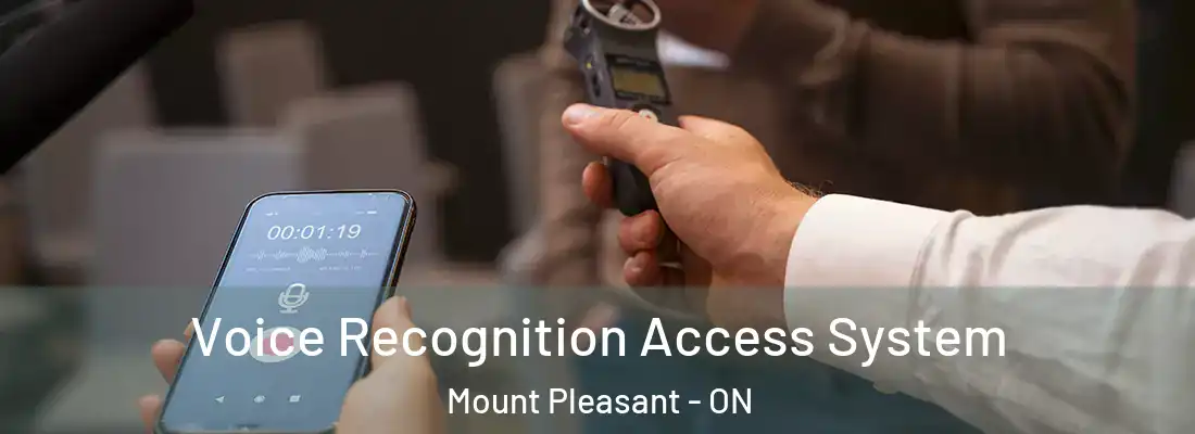  Voice Recognition Access System Mount Pleasant - ON