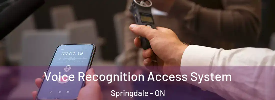  Voice Recognition Access System Springdale - ON