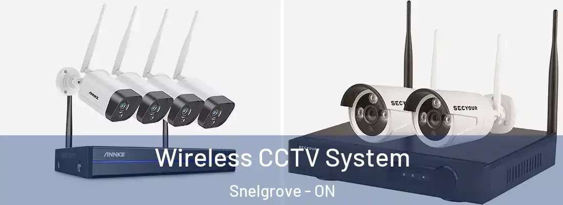  Wireless CCTV System Snelgrove - ON