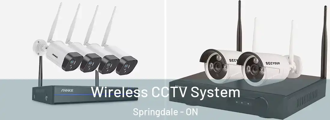  Wireless CCTV System Springdale - ON
